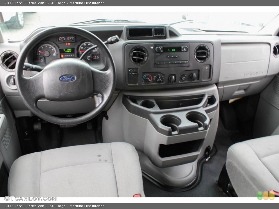 Medium Flint Interior Dashboard for the 2013 Ford E Series Van E250 Cargo #91335352