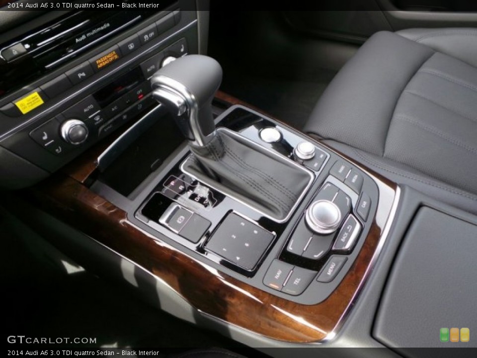 Black Interior Transmission for the 2014 Audi A6 3.0 TDI quattro Sedan #91337360