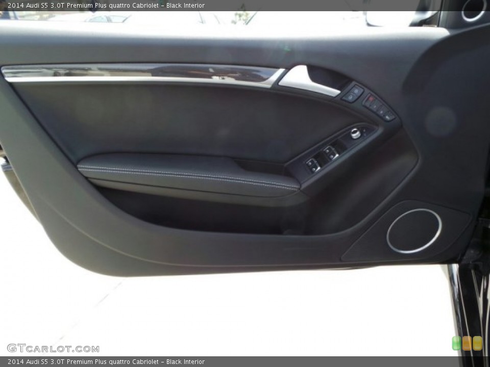 Black Interior Door Panel for the 2014 Audi S5 3.0T Premium Plus quattro Cabriolet #91339262