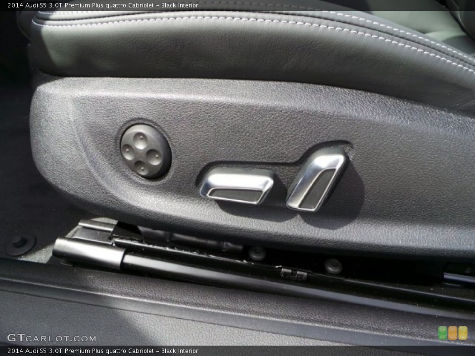 Black Interior Controls for the 2014 Audi S5 3.0T Premium Plus quattro Cabriolet #91339295