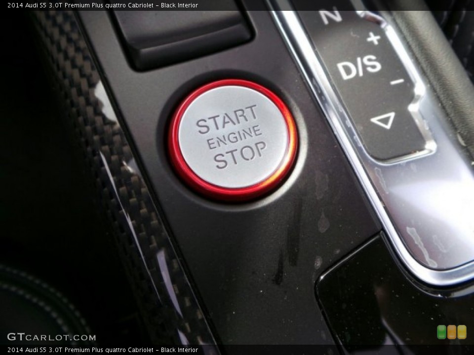 Black Interior Controls for the 2014 Audi S5 3.0T Premium Plus quattro Cabriolet #91339487
