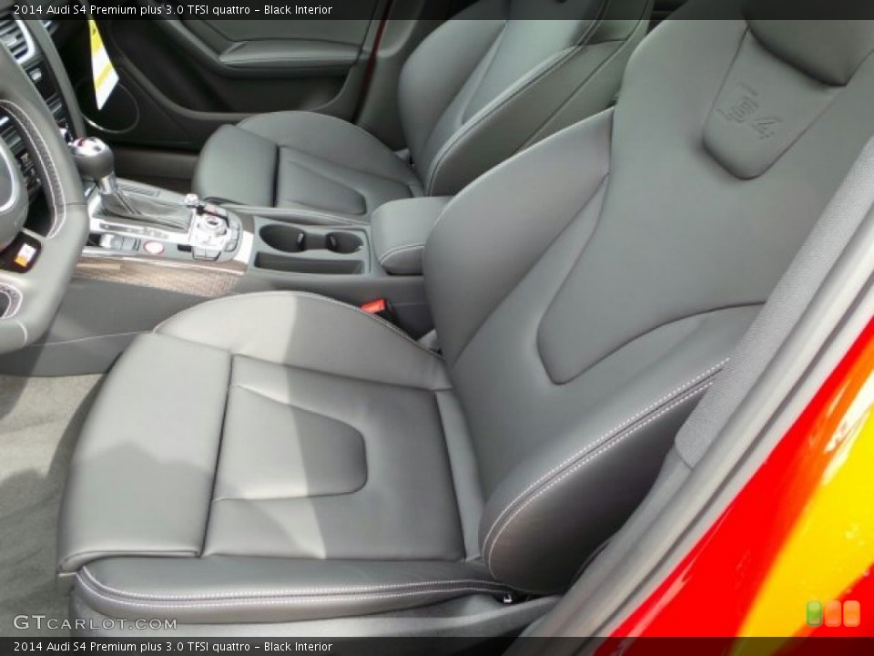 Black Interior Front Seat for the 2014 Audi S4 Premium plus 3.0 TFSI quattro #91341284