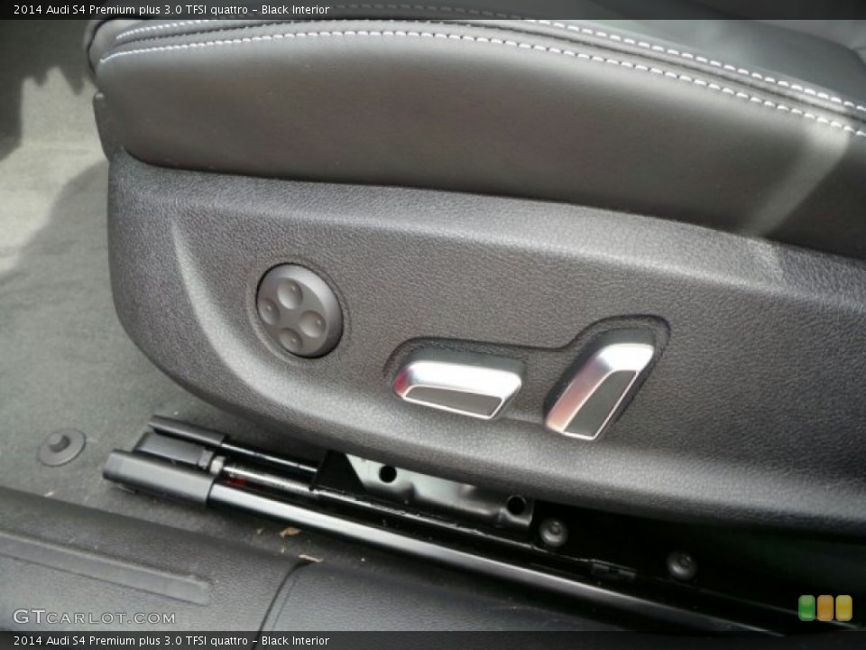 Black Interior Front Seat for the 2014 Audi S4 Premium plus 3.0 TFSI quattro #91341300