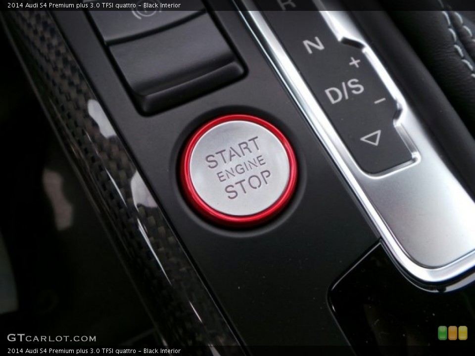 Black Interior Controls for the 2014 Audi S4 Premium plus 3.0 TFSI quattro #91341593