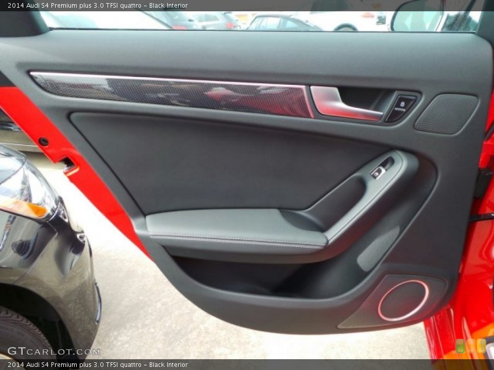 Black Interior Door Panel for the 2014 Audi S4 Premium plus 3.0 TFSI quattro #91341701
