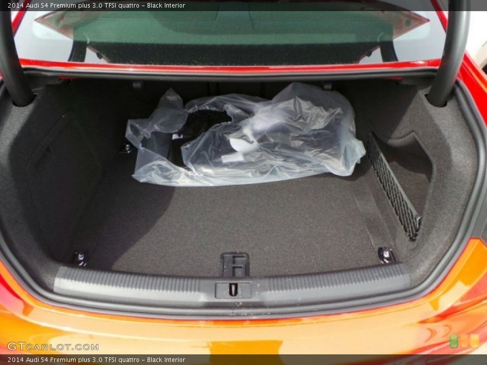 Black Interior Trunk for the 2014 Audi S4 Premium plus 3.0 TFSI quattro #91341818