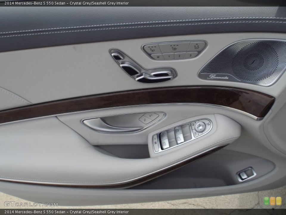 Crystal Grey/Seashell Grey Interior Door Panel for the 2014 Mercedes-Benz S 550 Sedan #91342379