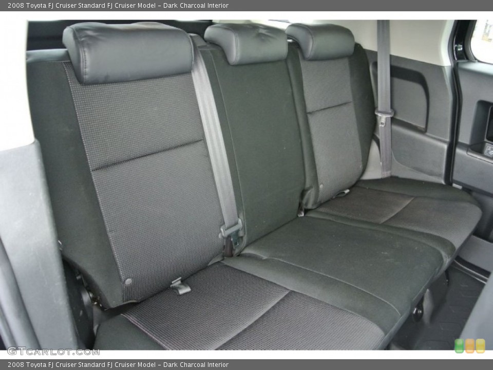 Dark Charcoal Interior Rear Seat for the 2008 Toyota FJ Cruiser  #91346870