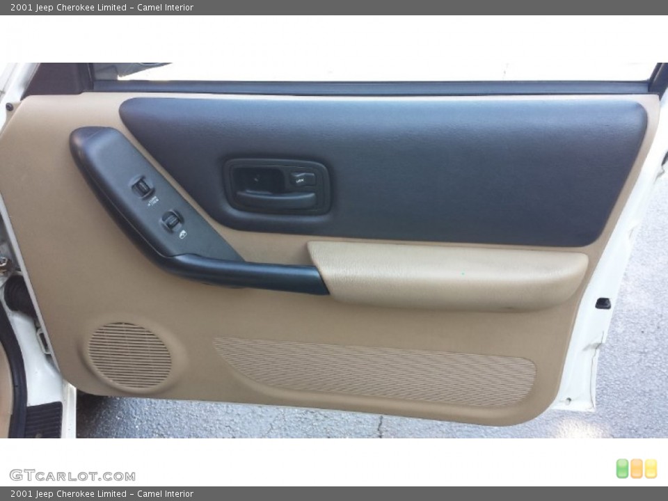 Camel Interior Door Panel for the 2001 Jeep Cherokee Limited #91347032