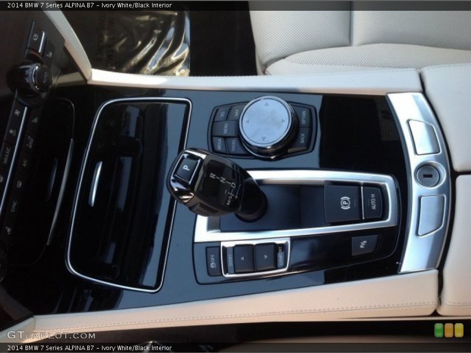 Ivory White/Black Interior Transmission for the 2014 BMW 7 Series ALPINA B7 #91350906
