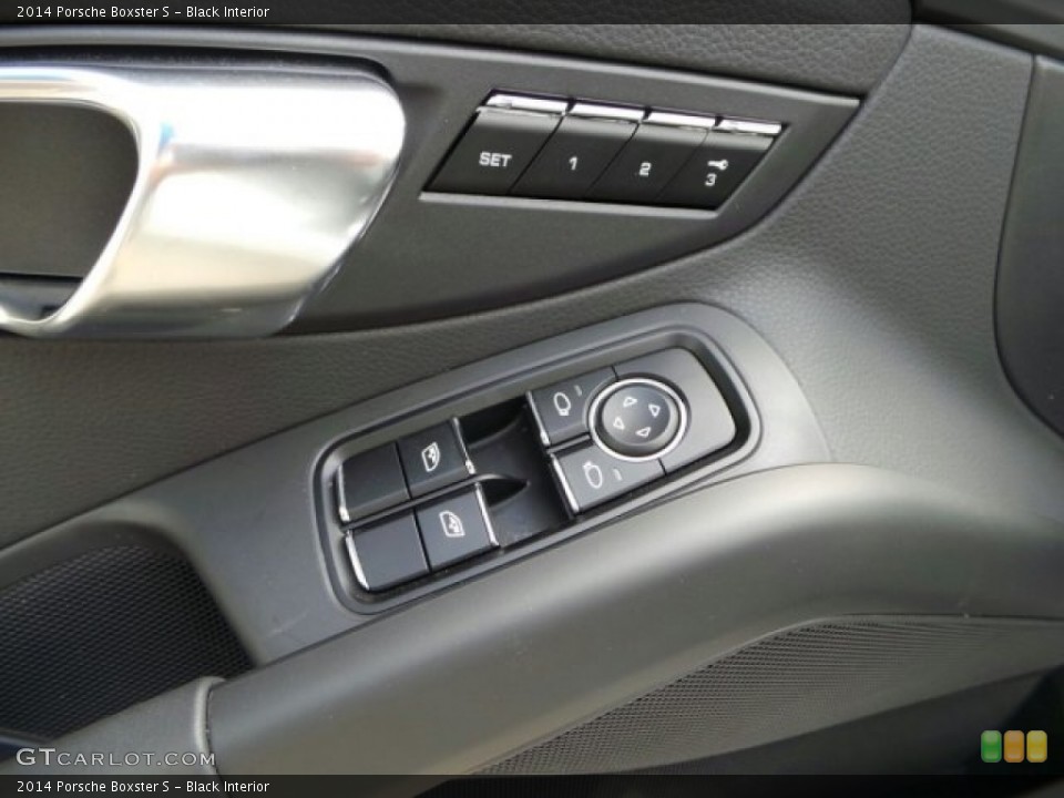 Black Interior Controls for the 2014 Porsche Boxster S #91373290
