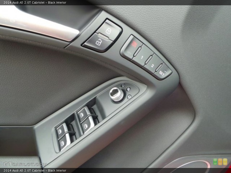 Black Interior Controls for the 2014 Audi A5 2.0T Cabriolet #91374927