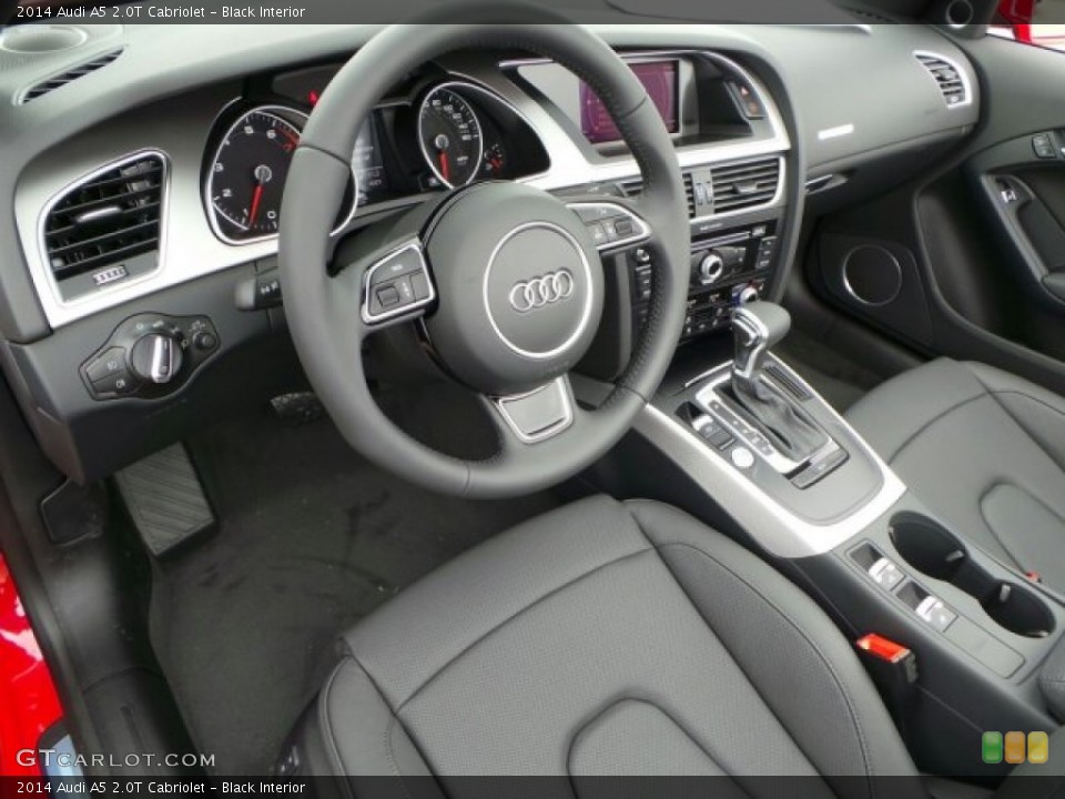 Black Interior Photo for the 2014 Audi A5 2.0T Cabriolet #91374949