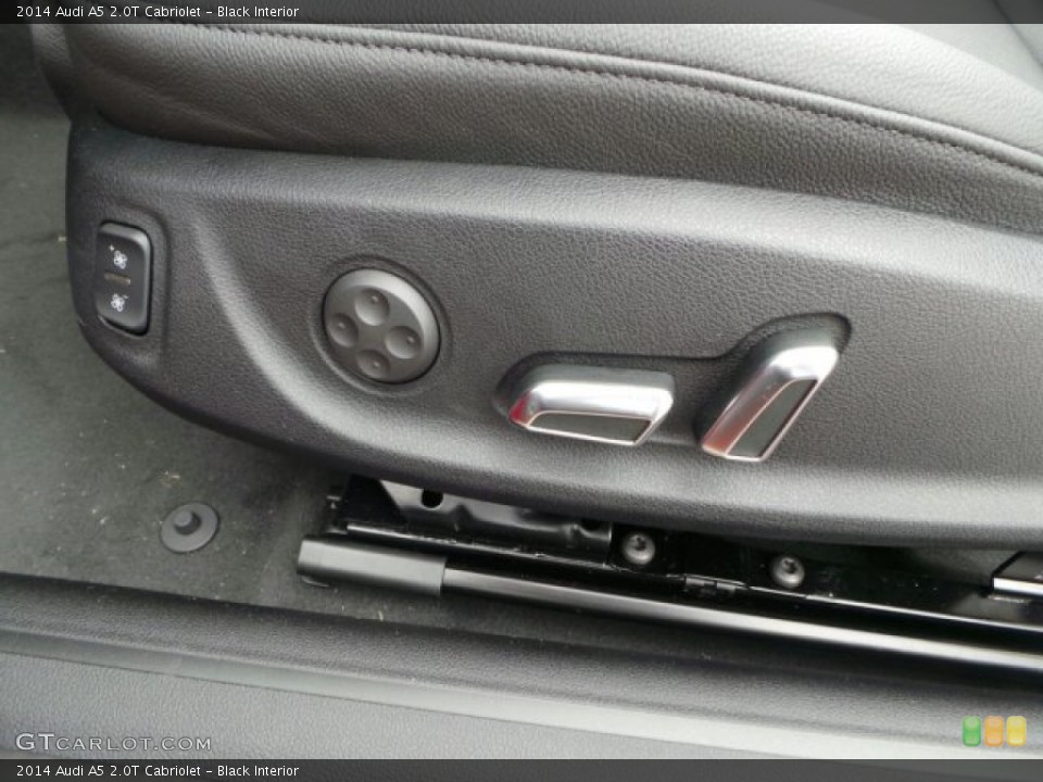 Black Interior Controls for the 2014 Audi A5 2.0T Cabriolet #91374994
