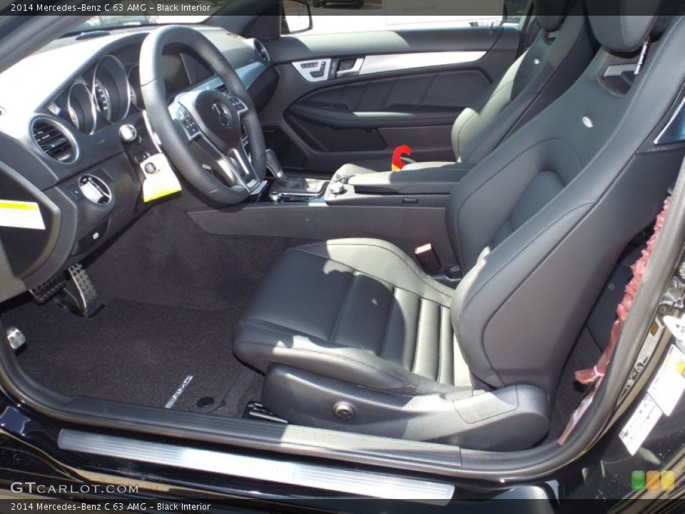 Black Interior Photo for the 2014 Mercedes-Benz C 63 AMG #91378012