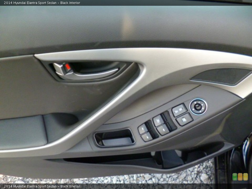 Black Interior Door Panel for the 2014 Hyundai Elantra Sport Sedan #91378303