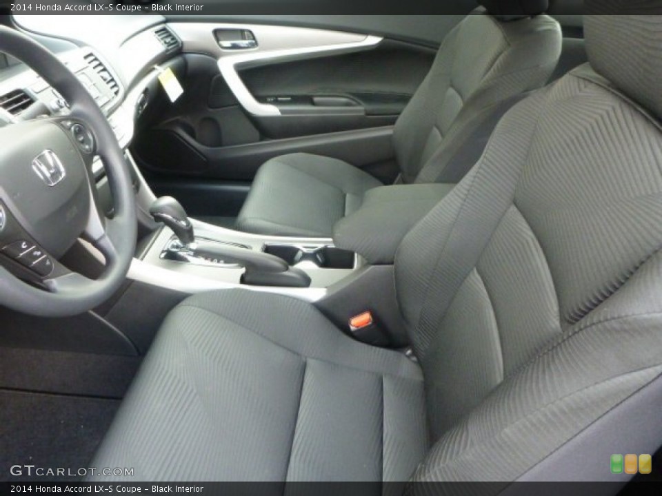 Black Interior Photo for the 2014 Honda Accord LX-S Coupe #91386568