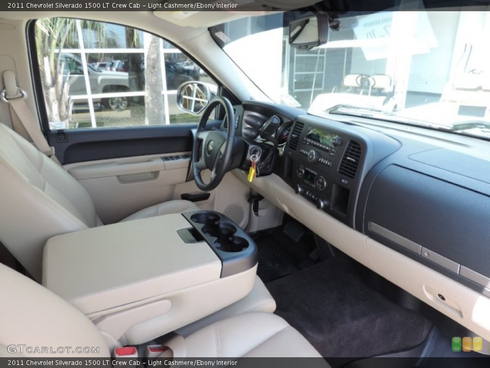 Light Cashmere/Ebony Interior Photo for the 2011 Chevrolet Silverado 1500 LT Crew Cab #91393882