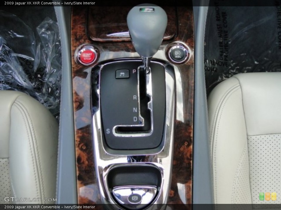 Ivory/Slate Interior Transmission for the 2009 Jaguar XK XKR Convertible #91406983