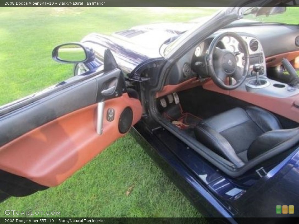 Black/Natural Tan Interior Photo for the 2008 Dodge Viper SRT-10 #91409489