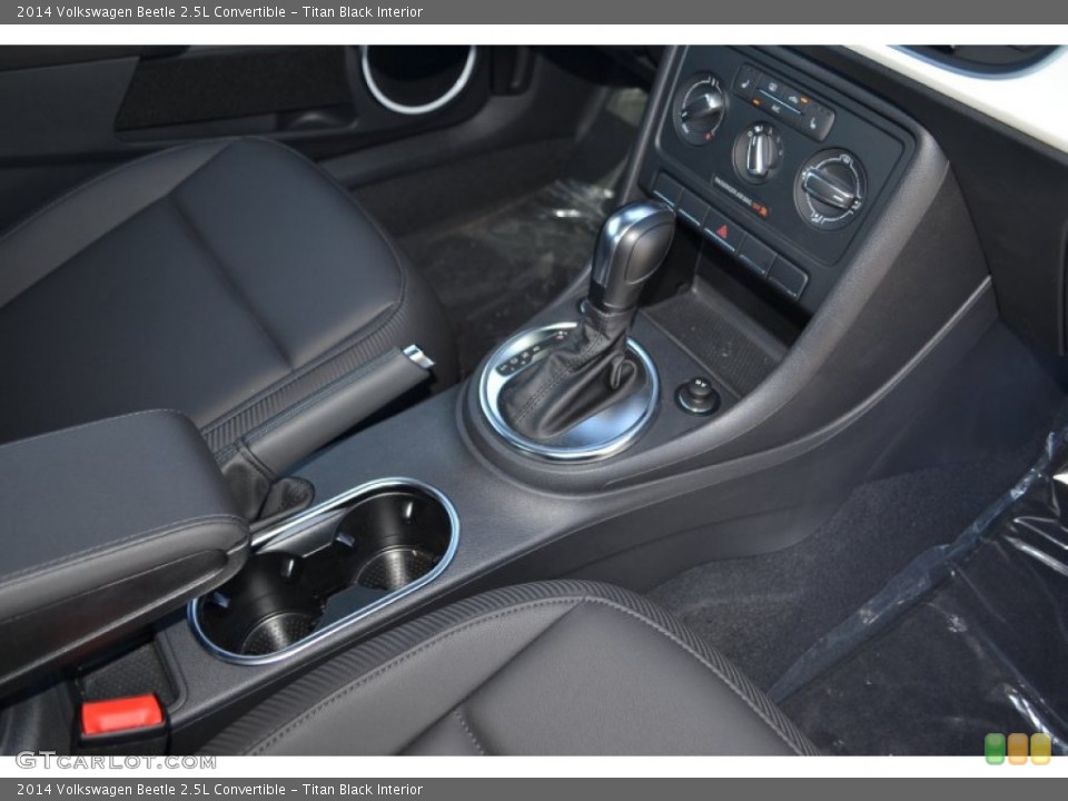 Titan Black Interior Transmission for the 2014 Volkswagen Beetle 2.5L Convertible #91411997