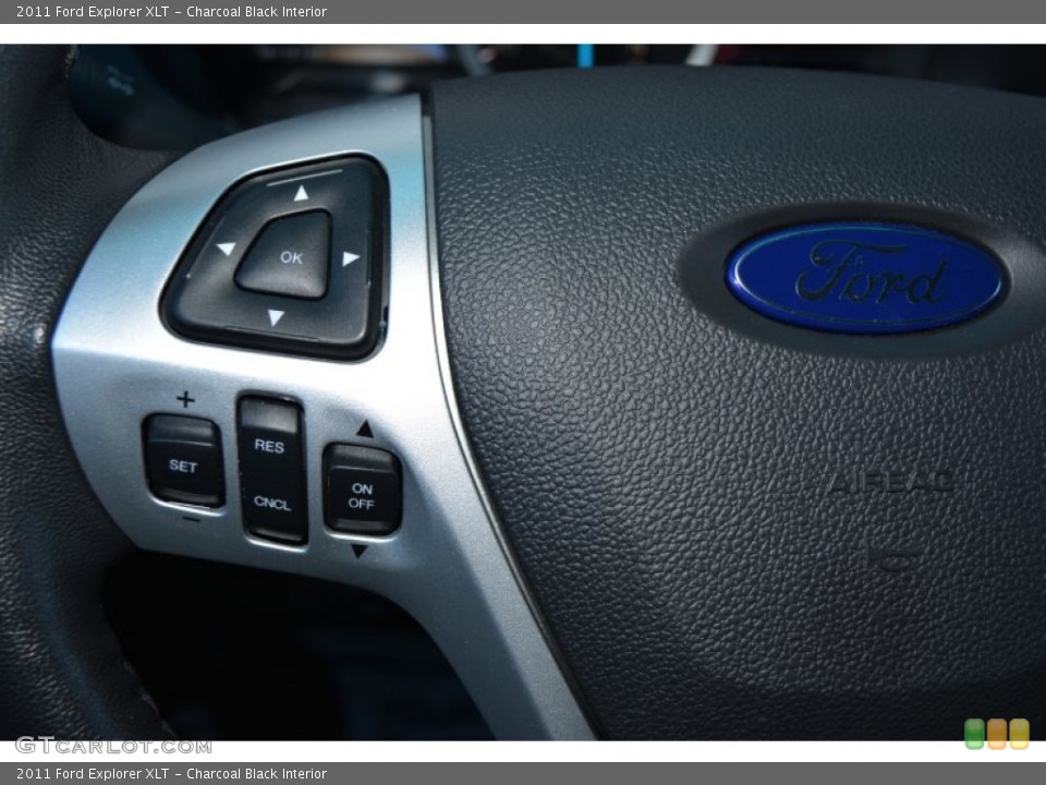 Charcoal Black Interior Controls for the 2011 Ford Explorer XLT #91415336