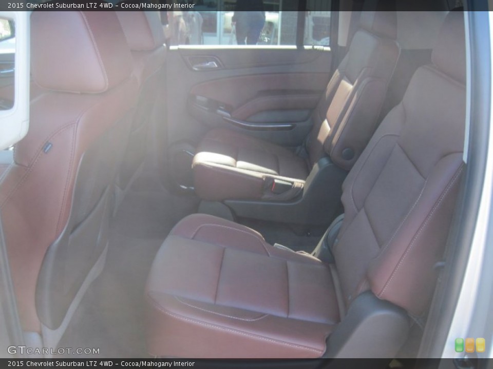 Cocoa/Mahogany Interior Rear Seat for the 2015 Chevrolet Suburban LTZ 4WD #91417415