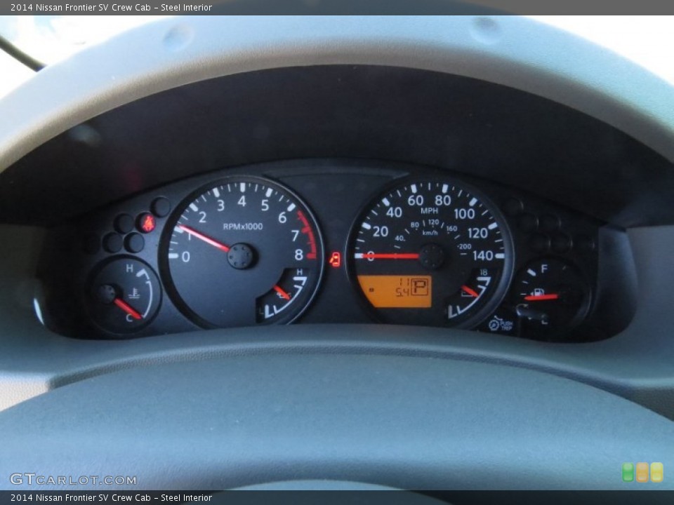 Steel Interior Gauges for the 2014 Nissan Frontier SV Crew Cab #91421036
