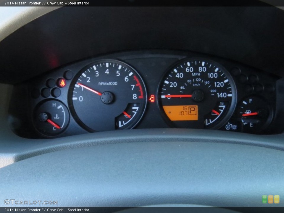 Steel Interior Gauges for the 2014 Nissan Frontier SV Crew Cab #91422935