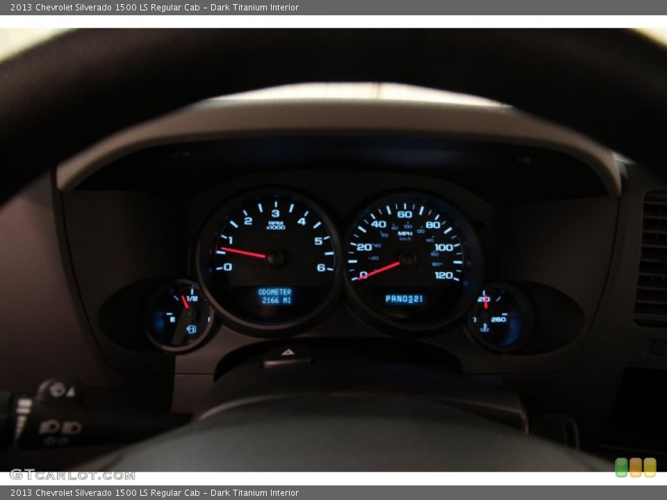 Dark Titanium Interior Gauges for the 2013 Chevrolet Silverado 1500 LS Regular Cab #91423355