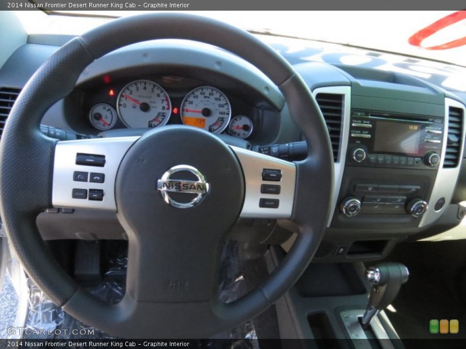 Graphite Interior Dashboard for the 2014 Nissan Frontier Desert Runner King Cab #91424870