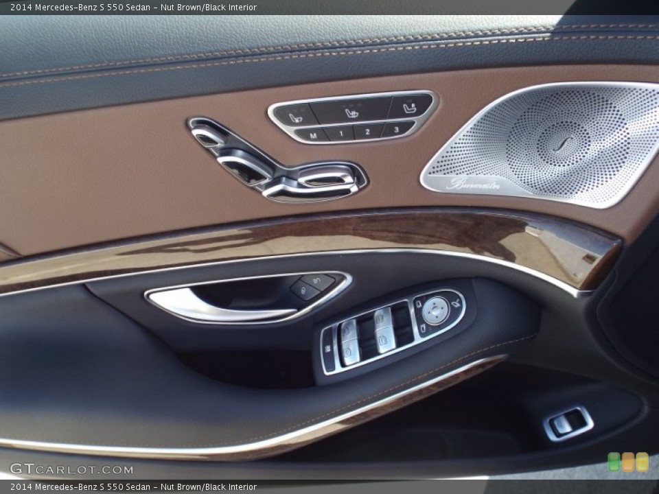 Nut Brown/Black Interior Door Panel for the 2014 Mercedes-Benz S 550 Sedan #91425623