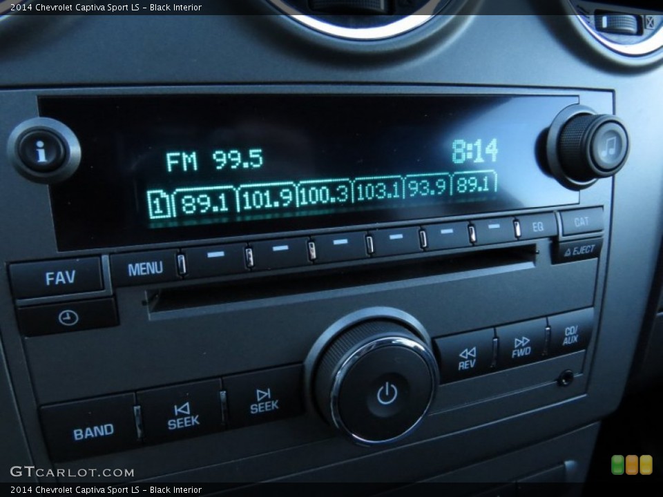 Black Interior Audio System for the 2014 Chevrolet Captiva Sport LS #91428011