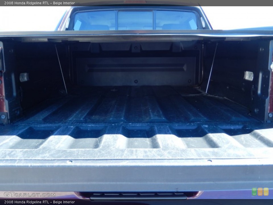 Beige Interior Trunk for the 2008 Honda Ridgeline RTL #91428494
