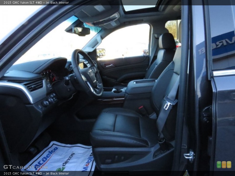 Jet Black Interior Photo for the 2015 GMC Yukon SLT 4WD #91430387