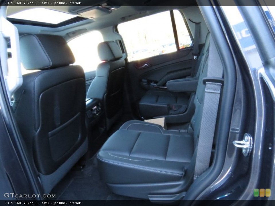 Jet Black Interior Rear Seat for the 2015 GMC Yukon SLT 4WD #91430405