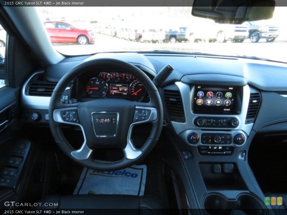 Jet Black Interior Dashboard for the 2015 GMC Yukon SLT 4WD #91430426