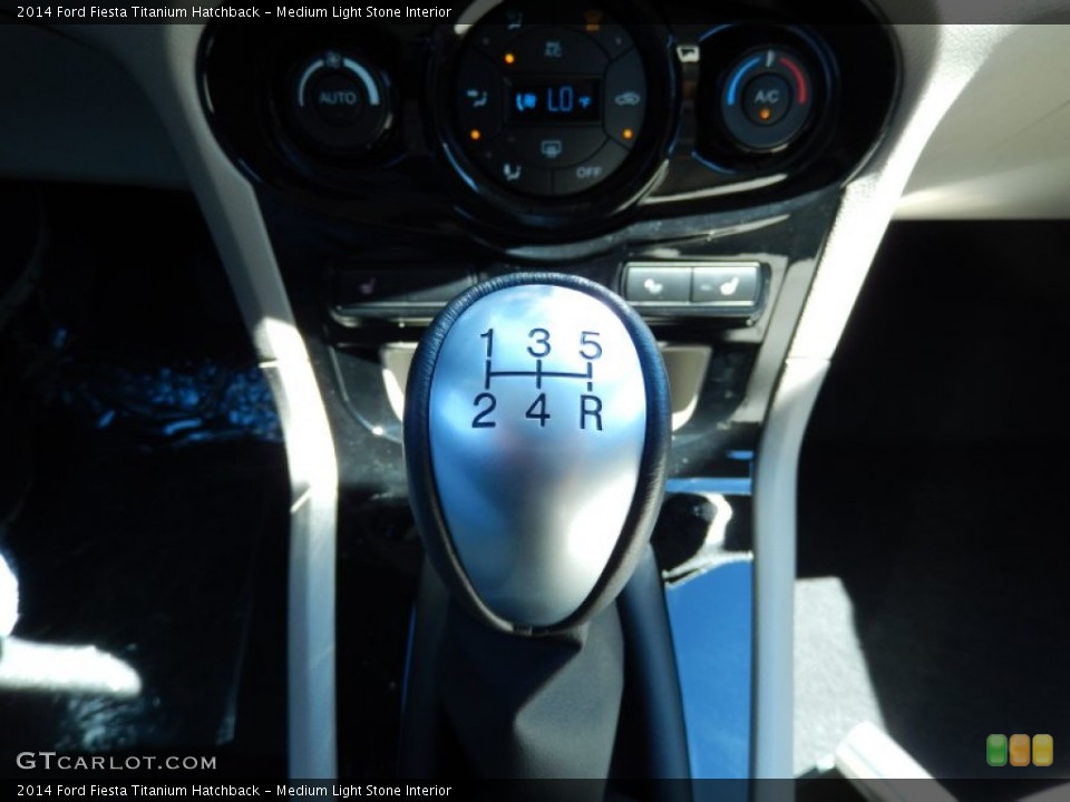 Medium Light Stone Interior Transmission for the 2014 Ford Fiesta Titanium Hatchback #91430729