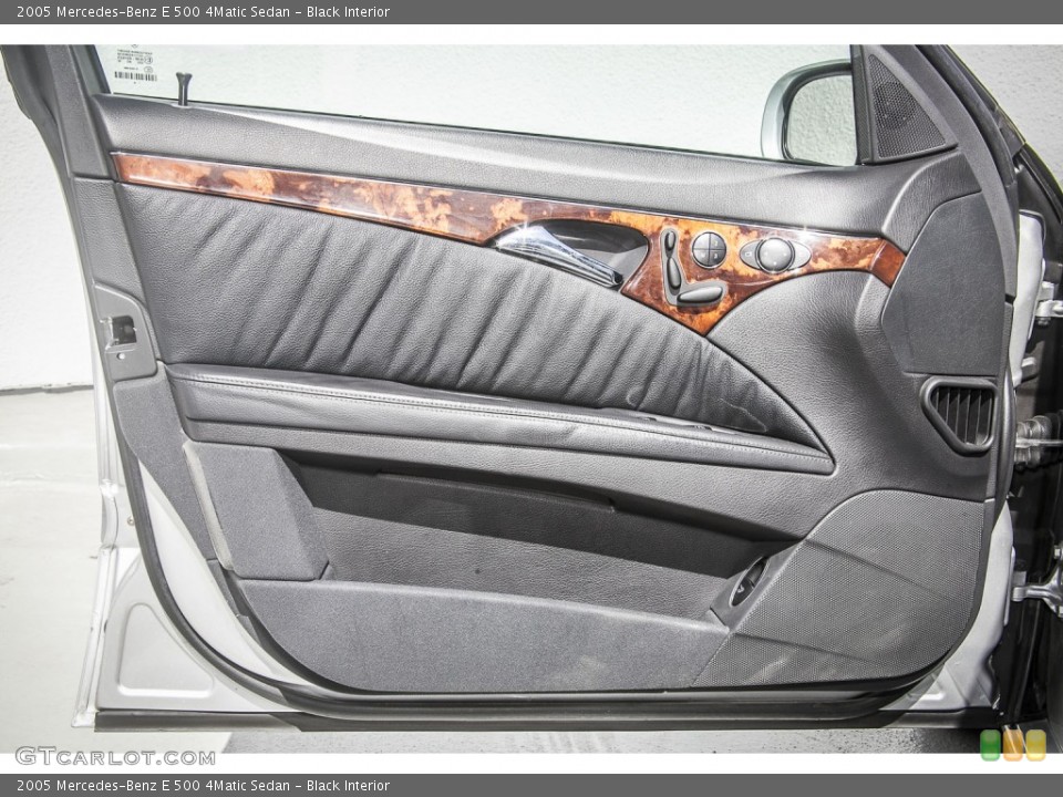 Black Interior Door Panel for the 2005 Mercedes-Benz E 500 4Matic Sedan #91435179