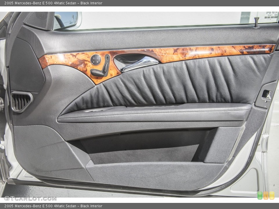 Black Interior Door Panel for the 2005 Mercedes-Benz E 500 4Matic Sedan #91435373