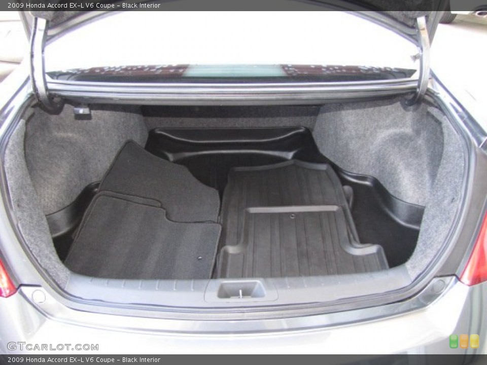 Black Interior Trunk for the 2009 Honda Accord EX-L V6 Coupe #91437188