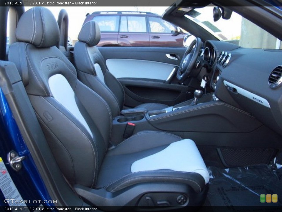 Black Interior Front Seat for the 2013 Audi TT S 2.0T quattro Roadster #91438187