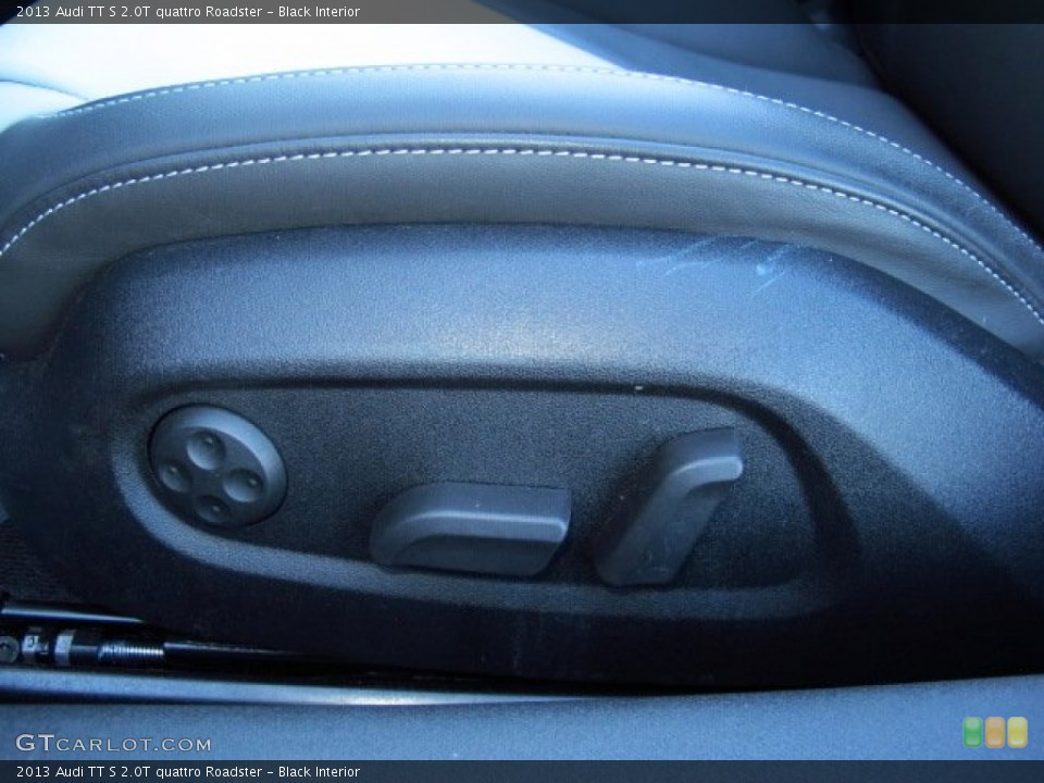 Black Interior Controls for the 2013 Audi TT S 2.0T quattro Roadster #91438286