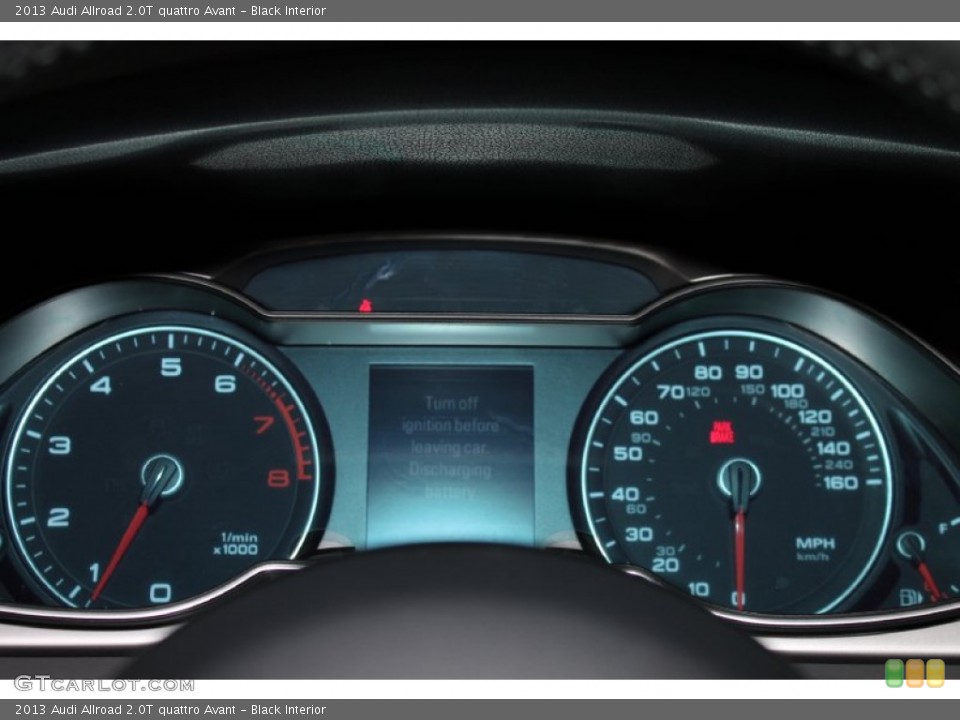 Black Interior Gauges for the 2013 Audi Allroad 2.0T quattro Avant #91442027