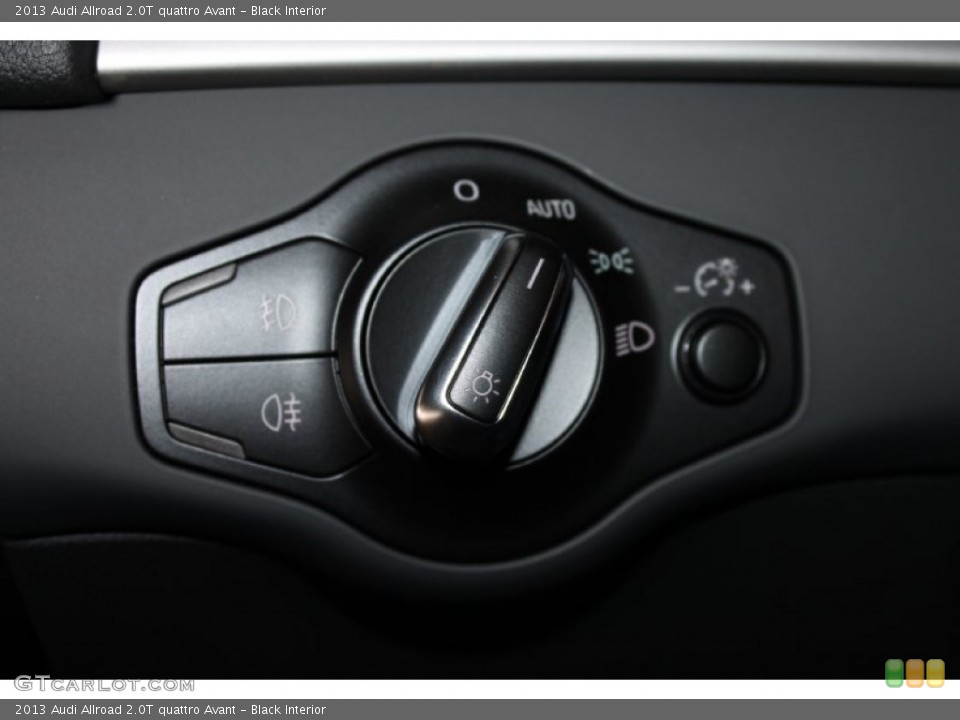 Black Interior Controls for the 2013 Audi Allroad 2.0T quattro Avant #91442048