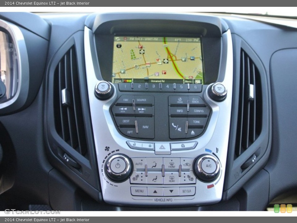 Jet Black Interior Controls for the 2014 Chevrolet Equinox LTZ #91445852