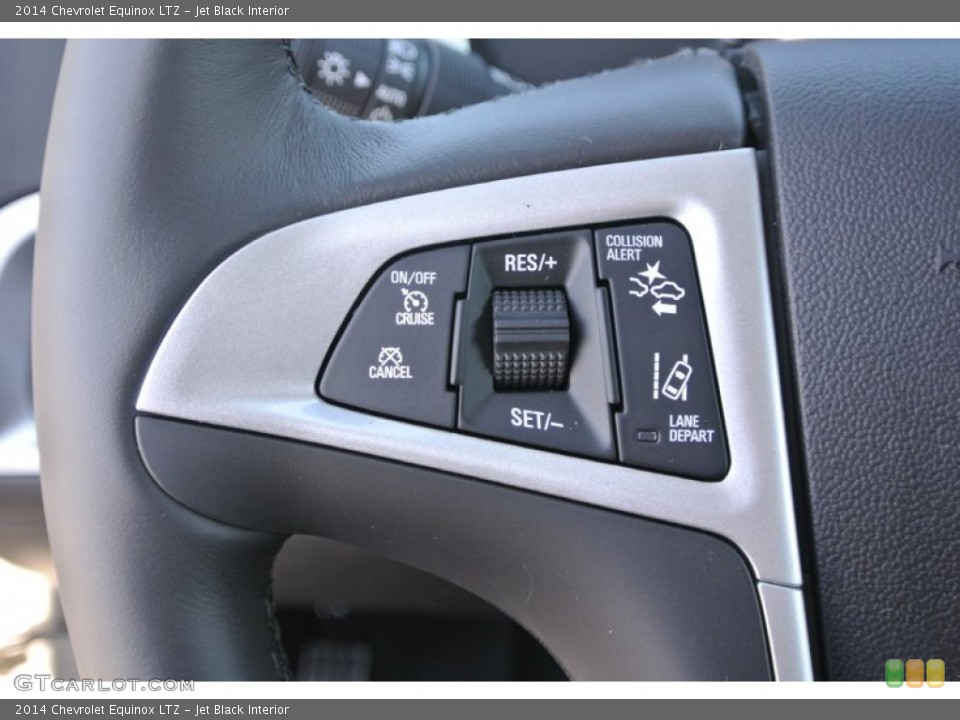 Jet Black Interior Controls for the 2014 Chevrolet Equinox LTZ #91445882