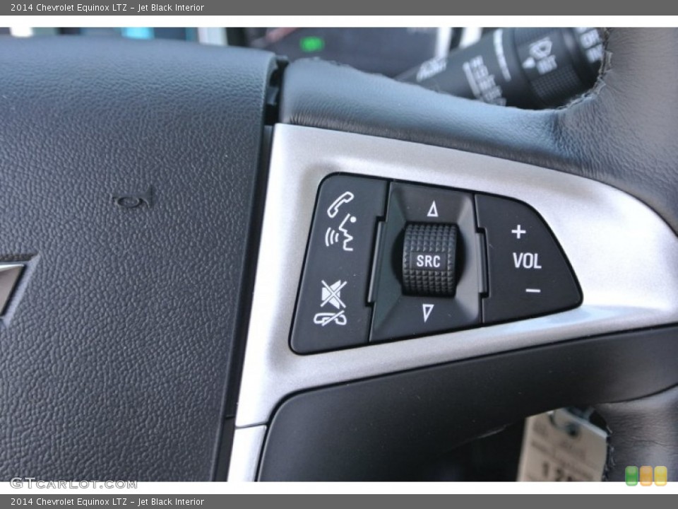 Jet Black Interior Controls for the 2014 Chevrolet Equinox LTZ #91445897