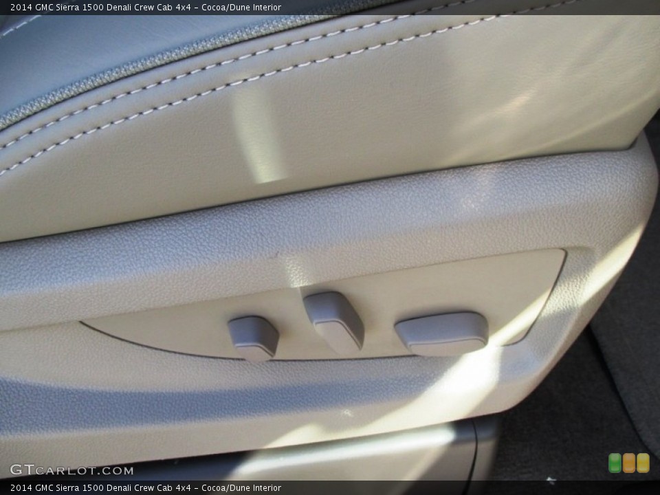Cocoa/Dune Interior Front Seat for the 2014 GMC Sierra 1500 Denali Crew Cab 4x4 #91447103
