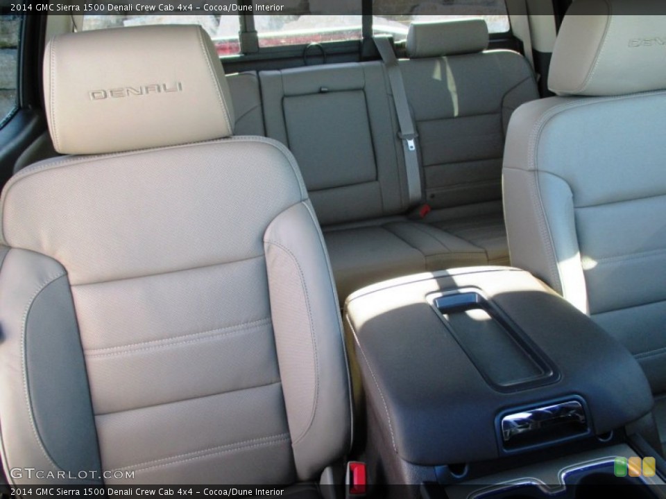 Cocoa/Dune Interior Front Seat for the 2014 GMC Sierra 1500 Denali Crew Cab 4x4 #91447124